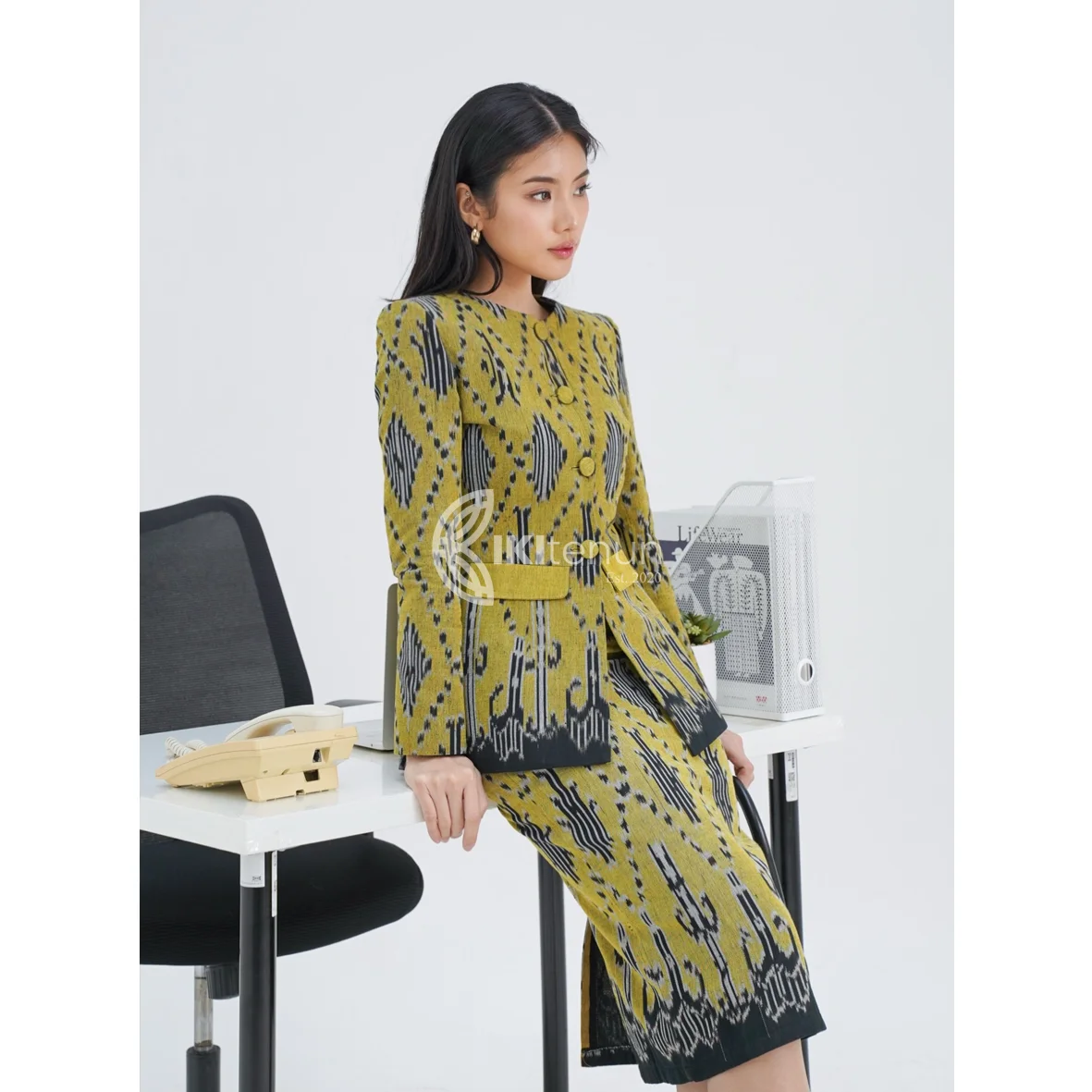 Bianca Dress Lime - Foto 3