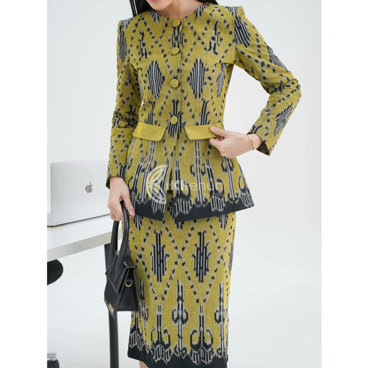 Bianca Dress Lime - Foto 4