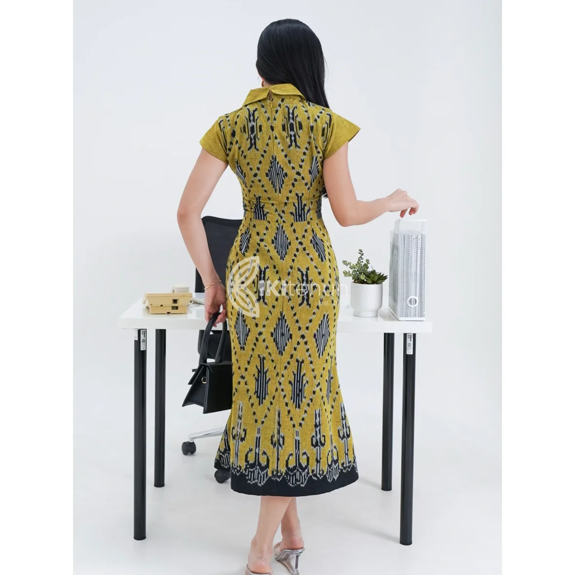 Hazel Dress Lime - Foto 4