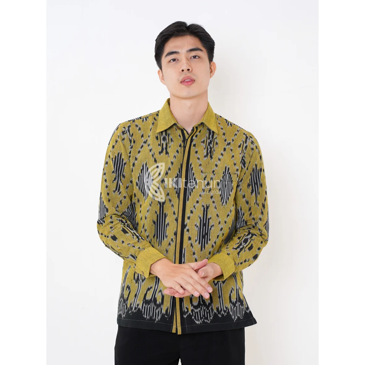 Kemeja Cakra Lime