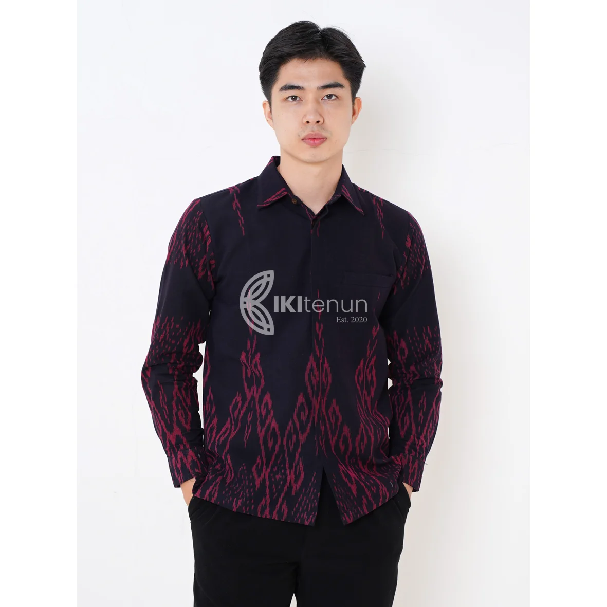 Kemeja Cakra Violet
