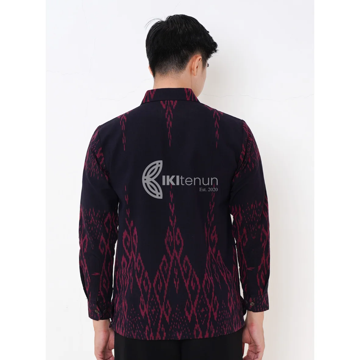 Kemeja Cakra Violet - Foto 3